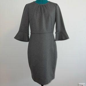 J. Crew gray size 10 dress